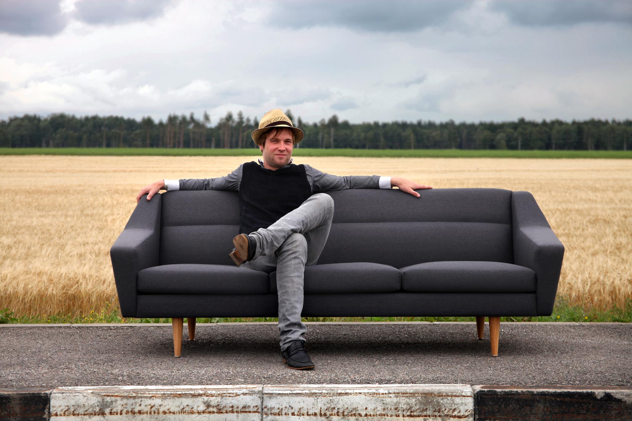 Retro-Sofa Cosmo skandinavisches Design