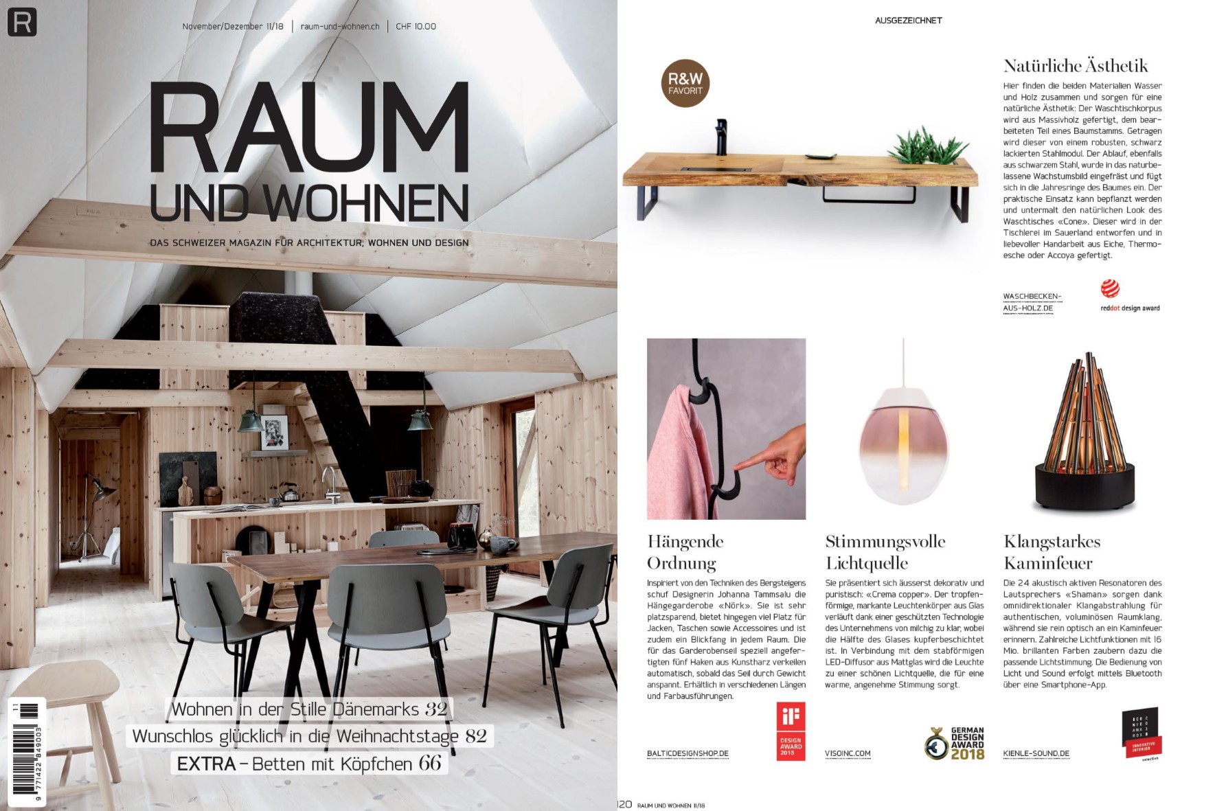 Raum & Wohnen Magazin Baltic Design Shop