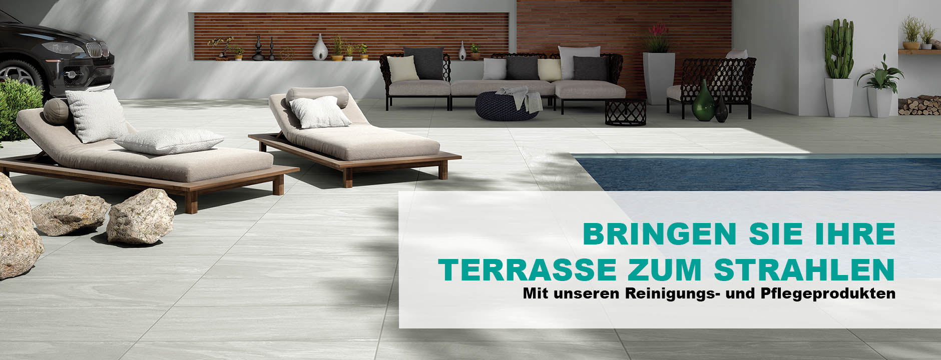 Terrasse reinigen