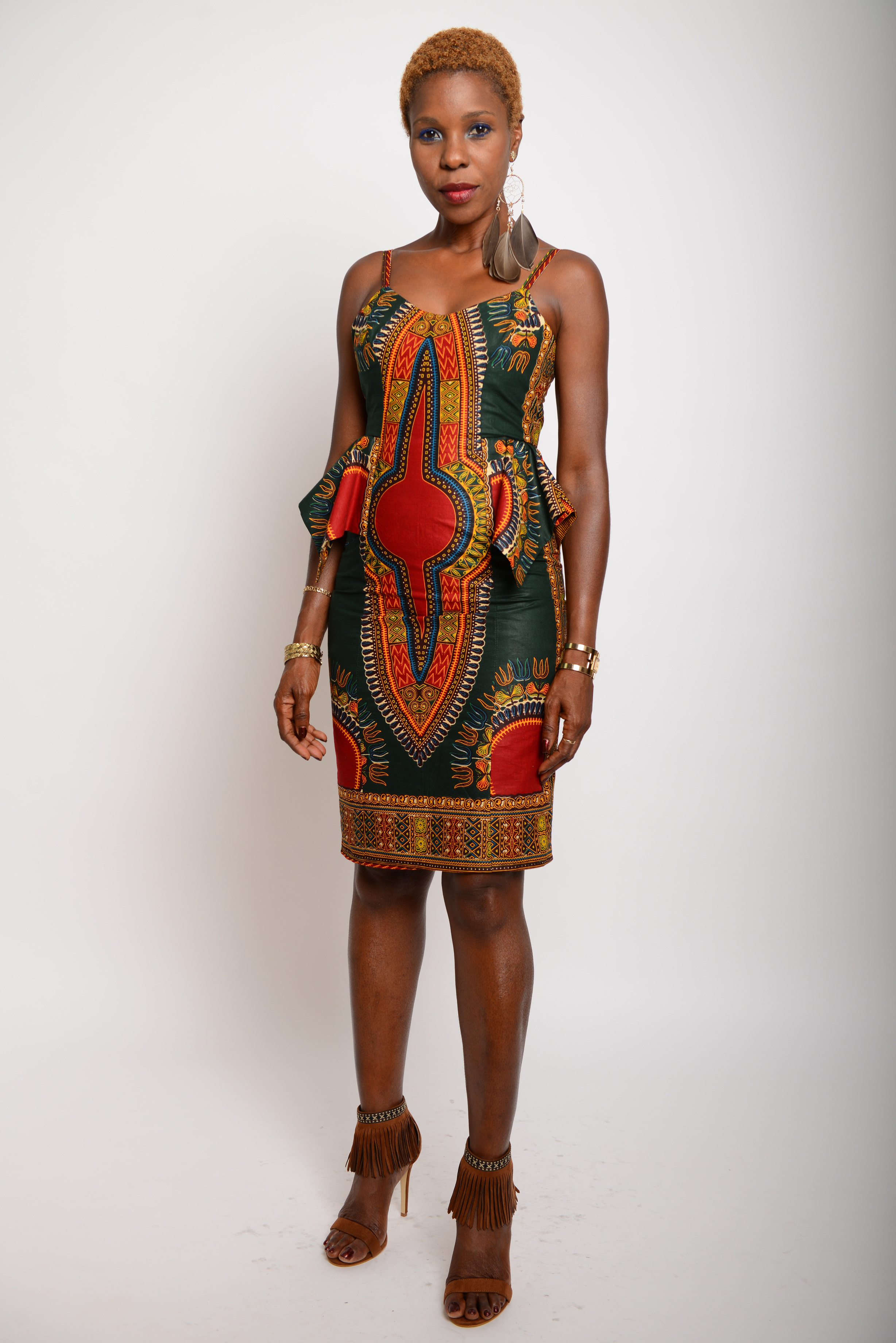 Afrikanische Kleidung - Neue Afrika Kleider von Euge-W Styliste Modeliste