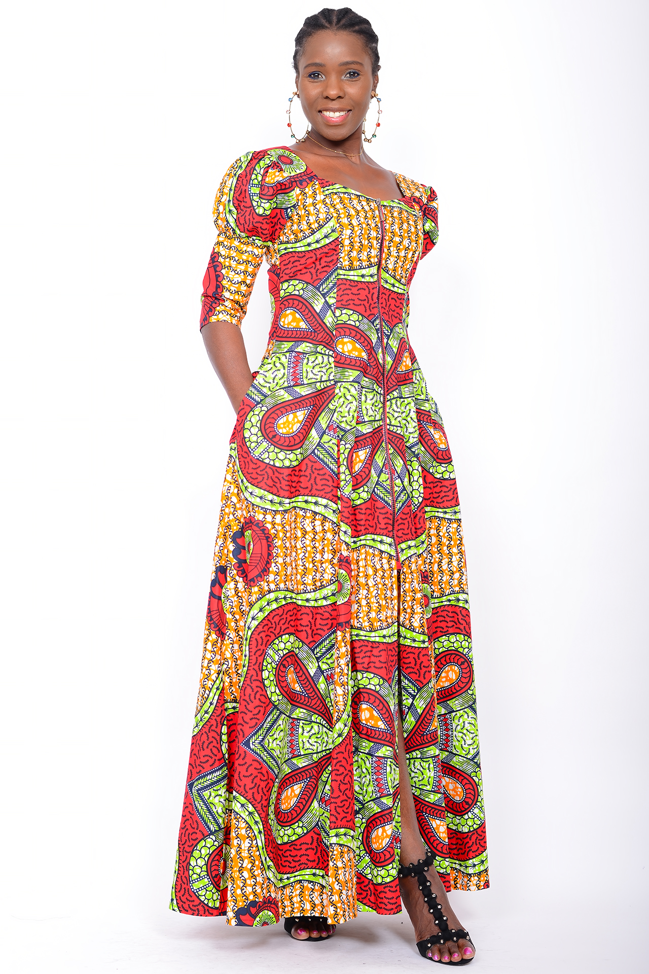 Afri Mode - Euge-W Kollektion 2023 -  Juli - moderne afrikanische Mode für laue Sommernächte