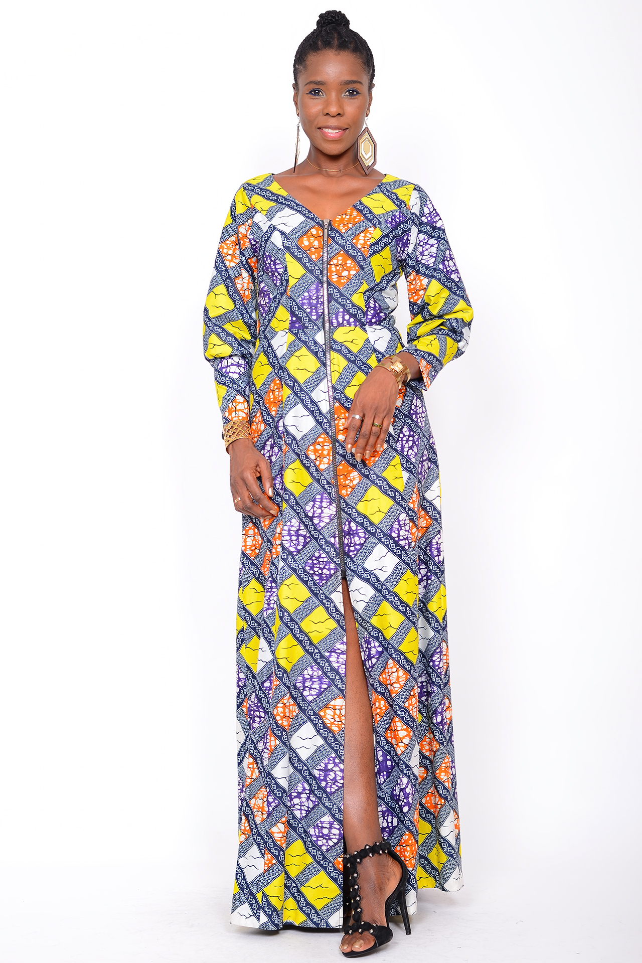 Afri Mode - Euge-W Kollektion 2024 - Oktober das afrikanische Kleid Sirrah