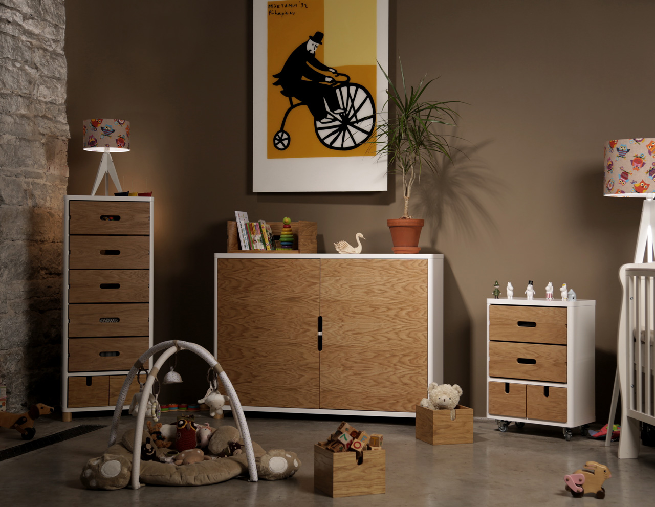 Designer-Möbel aus Massivholz - COW