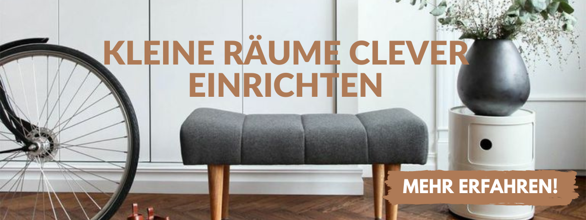 Kleine Räume einrichten - Möbel für kleine Räume kaufen