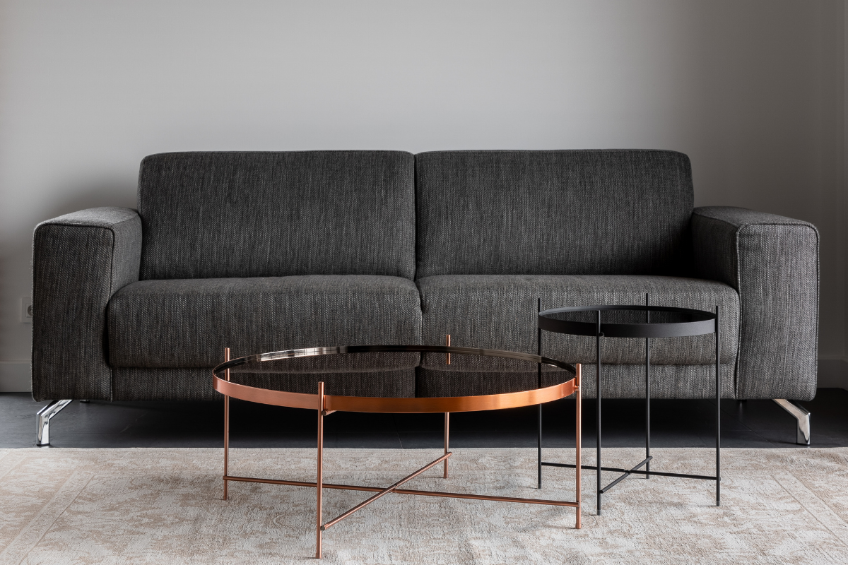 Materialauswahl beim Couchtisch - wann rund und wann eckig? Wann Metall und wann Holz?