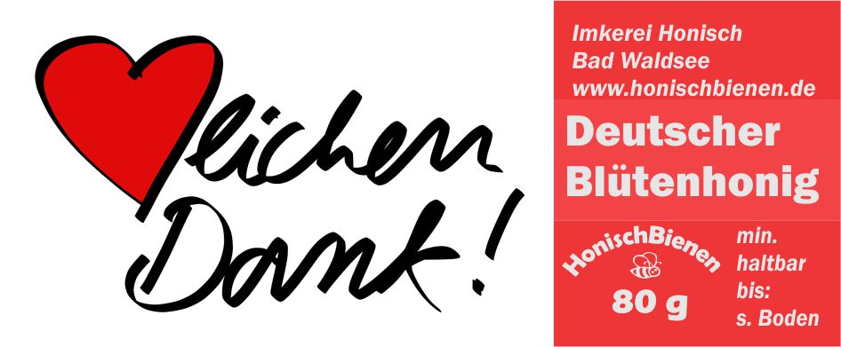 Sagen Sie einem lieben Menschen ganz herzlich Danke