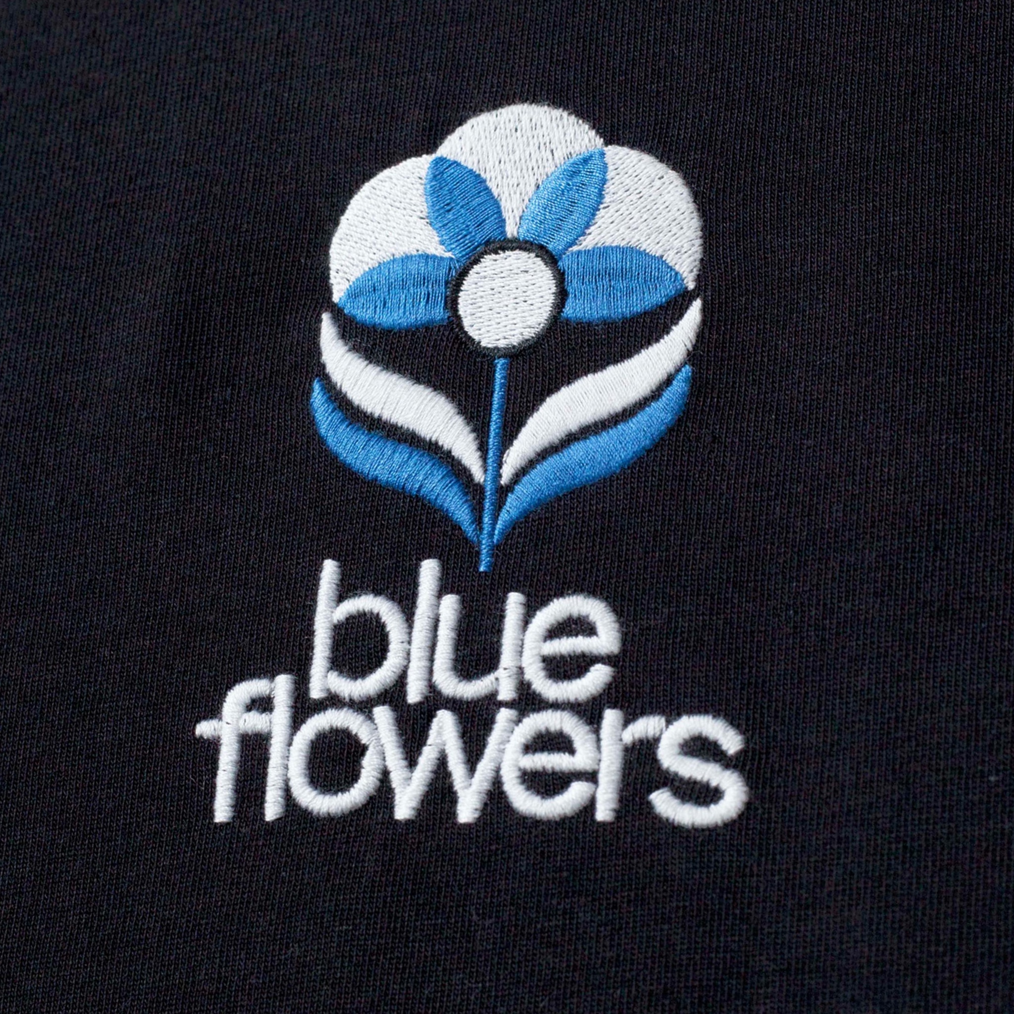 Blue Flowers Logo