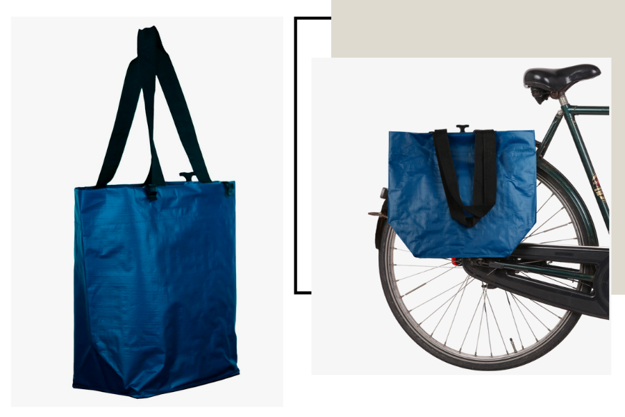 Sinnvolle Werbegeschenke: Fahrradtasche mit Branding