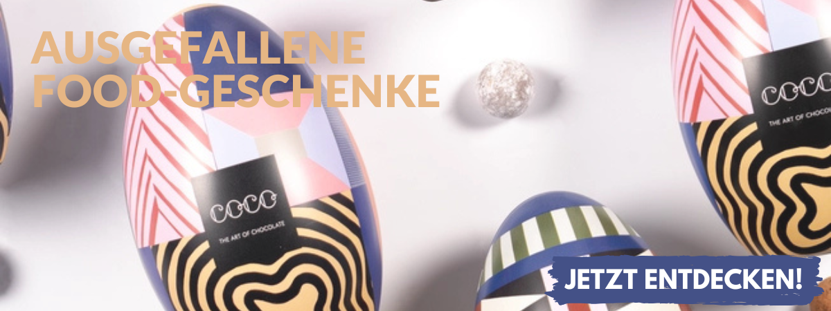Hochwertige & ausgefallene Food-Geschenke - jetzt entdecken!