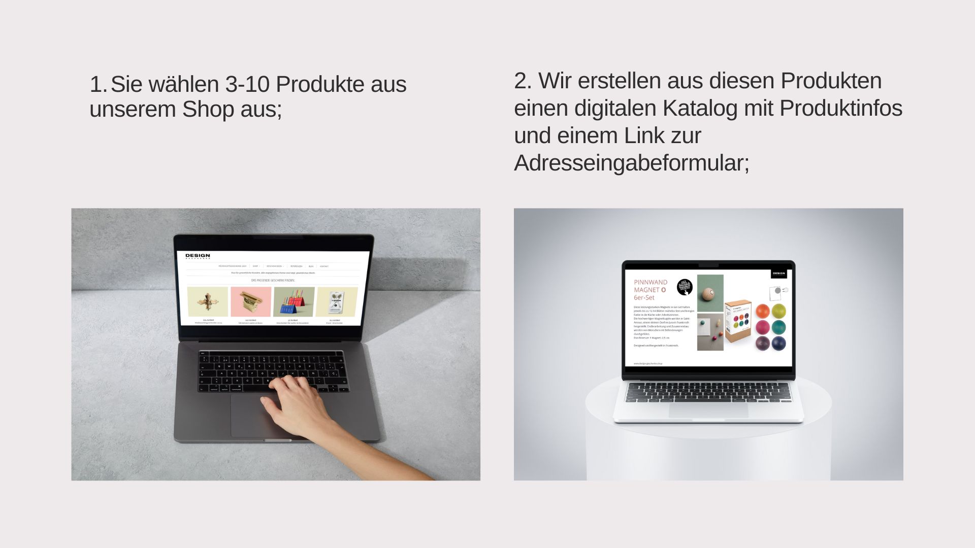 Geschenke mit Auswahloption - für Mitarbeiter und Kunden