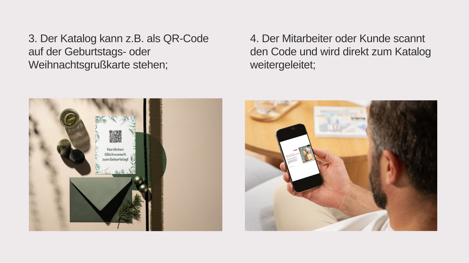 Weihnachtsgeschenke mit Auswahloption - für Mitarbeiter und Kunden