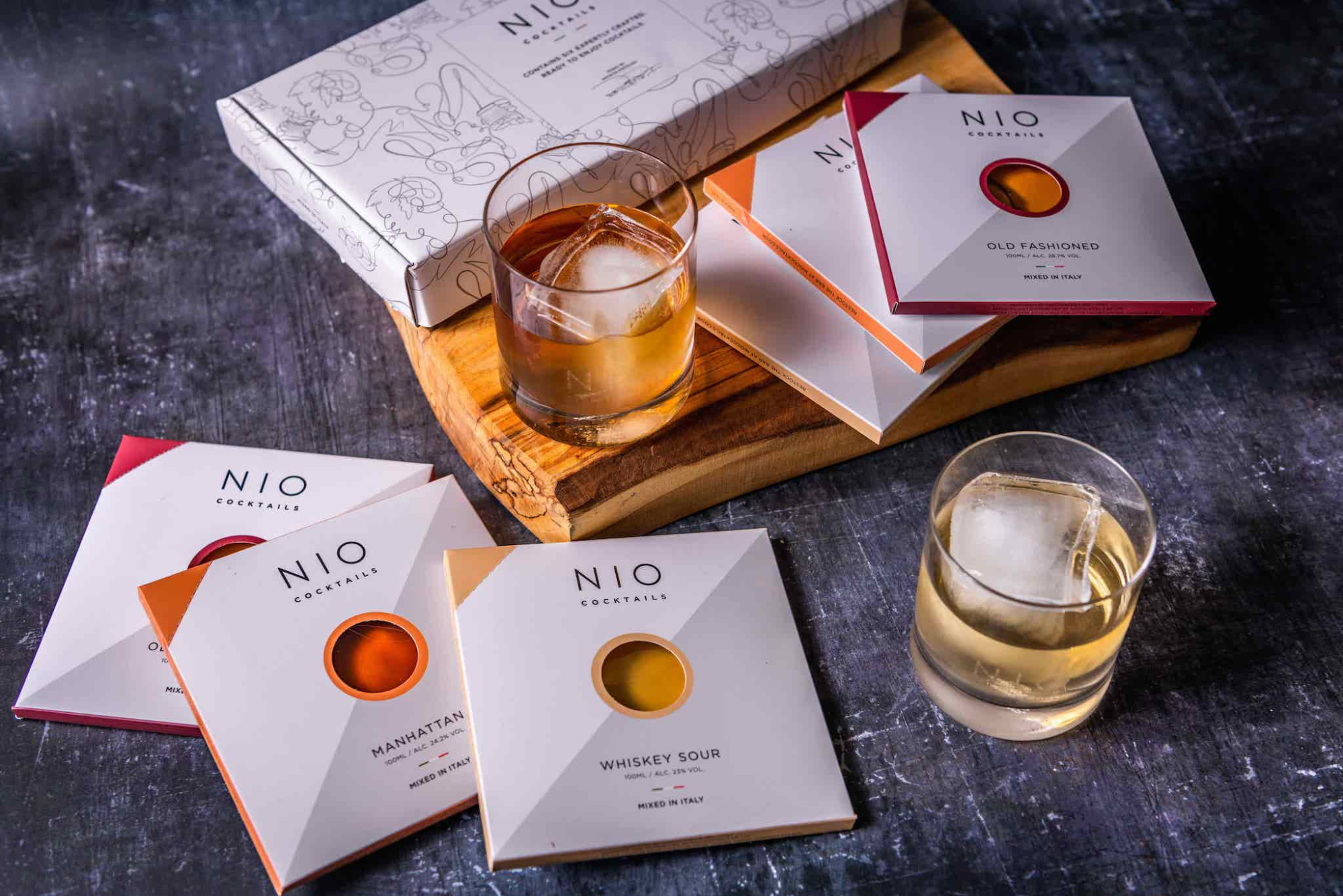 Trendige Cocktails als Firmengeschenk - Ready-To-Drink-Cocktails NIO