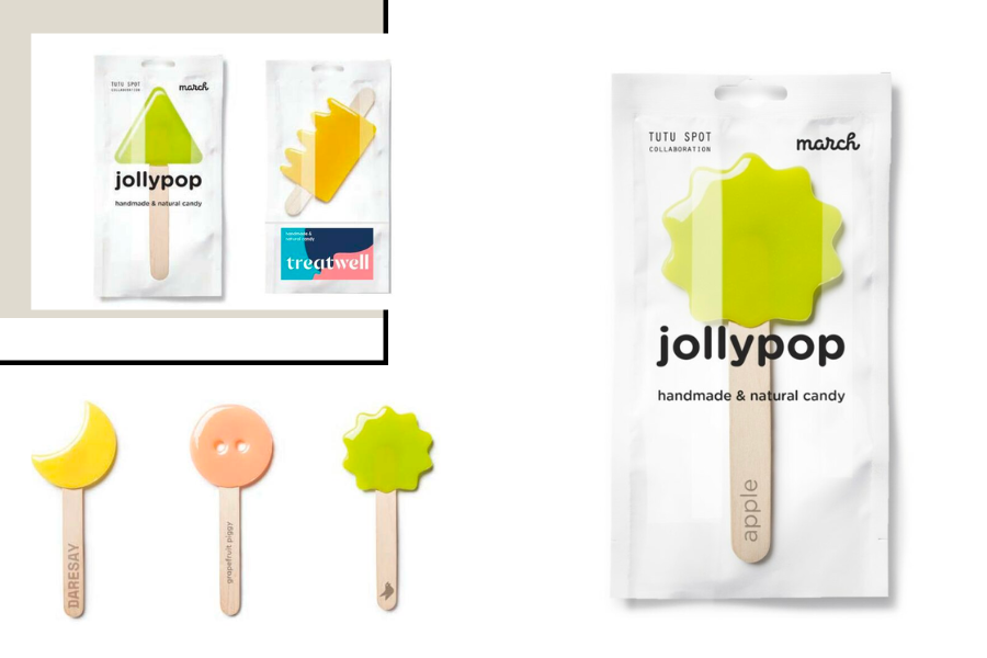 Übergroße Lollipops als Kundengeschenk
