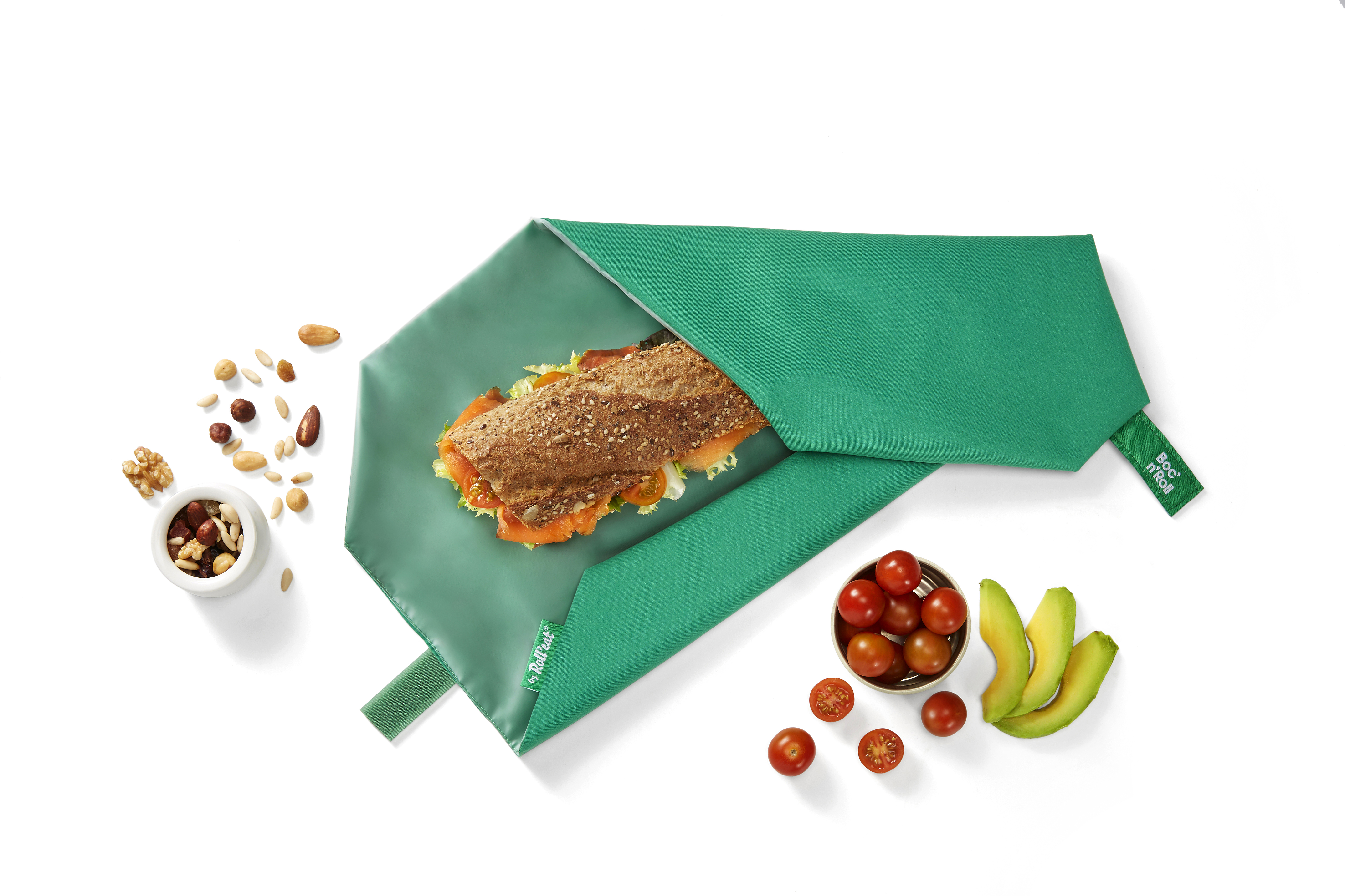 Wiederverendbare Sandwichwraps - eine nachhaltige Alternative für Unterwegs