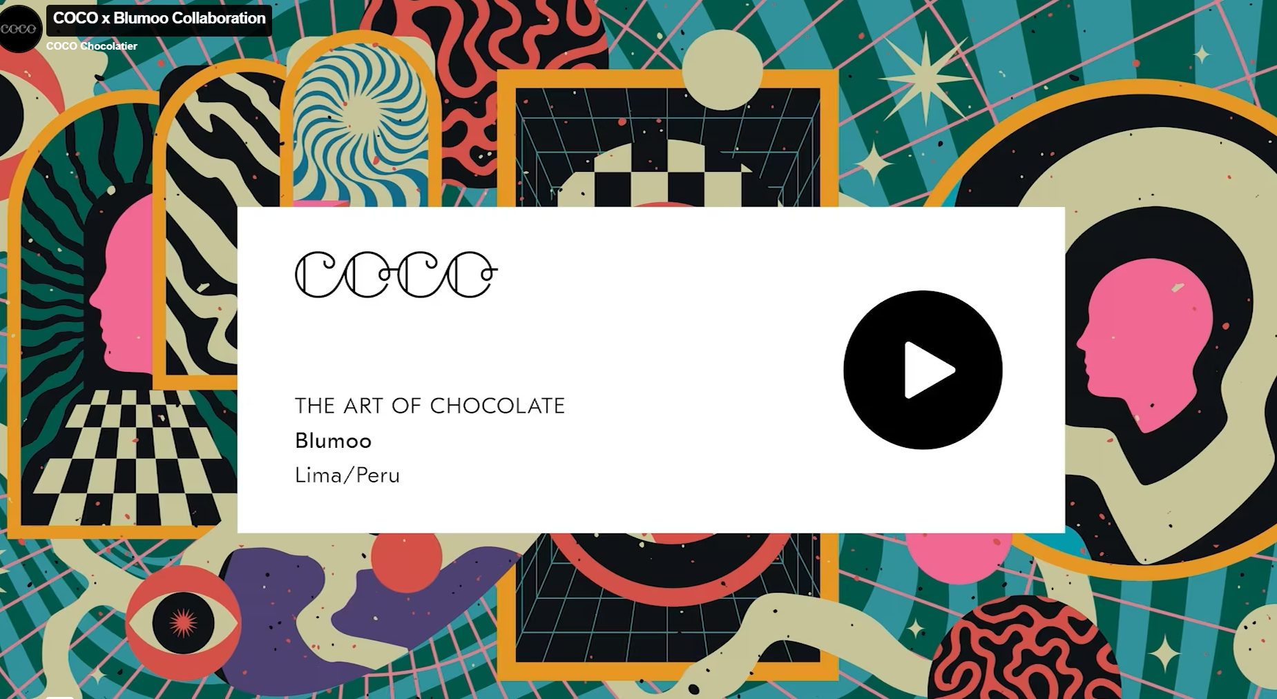 Coco Chocolaier & Blumoo collab