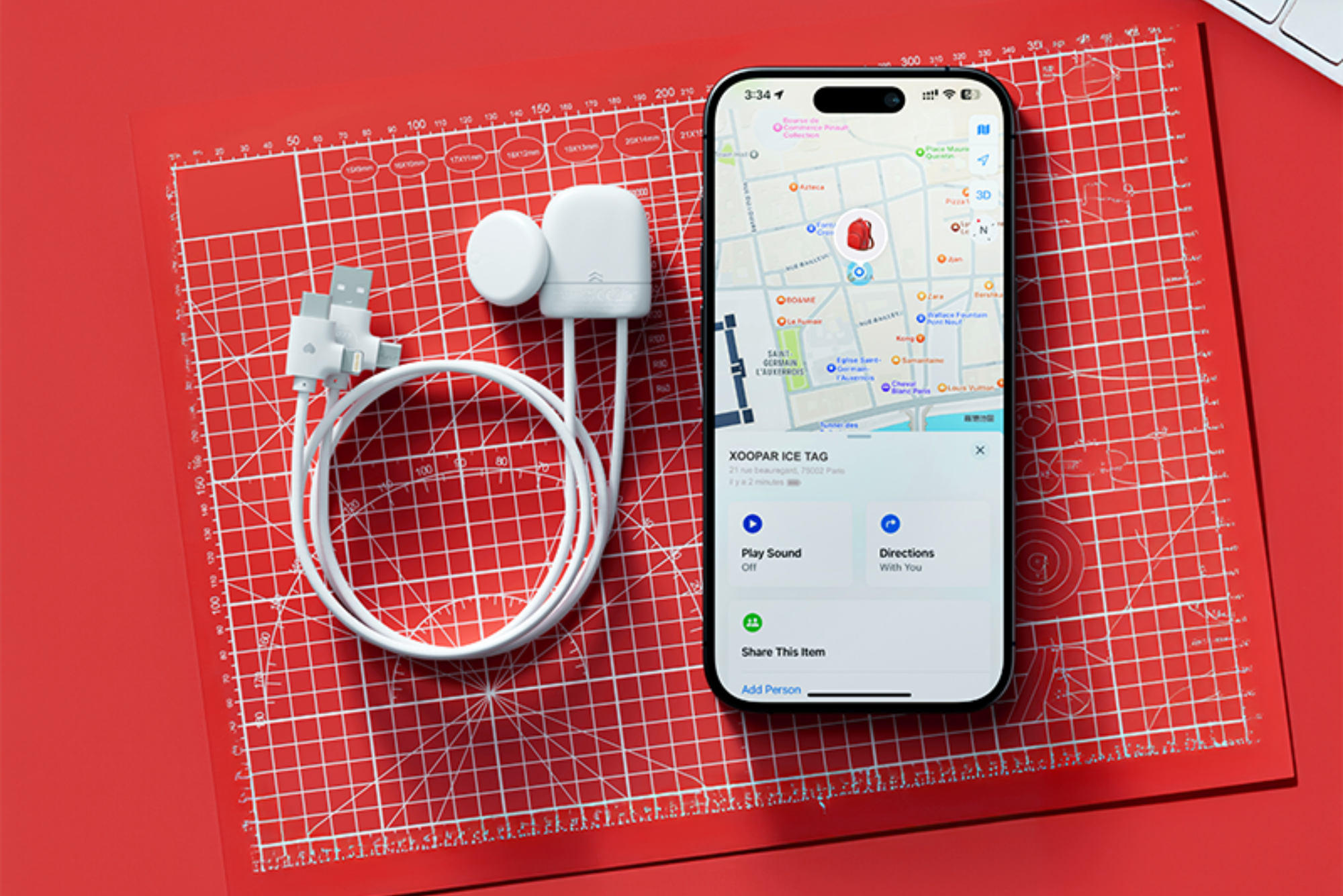 Multi-Ladekabel & Tracker Ice-Tag - innovative Tech-Geschenke für Kunden & Mitarbeiter mit Branding