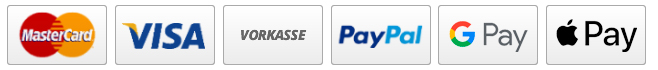 Akzeptierte Zahlungsmethoden