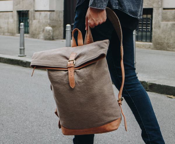 Men Backpack Canvas