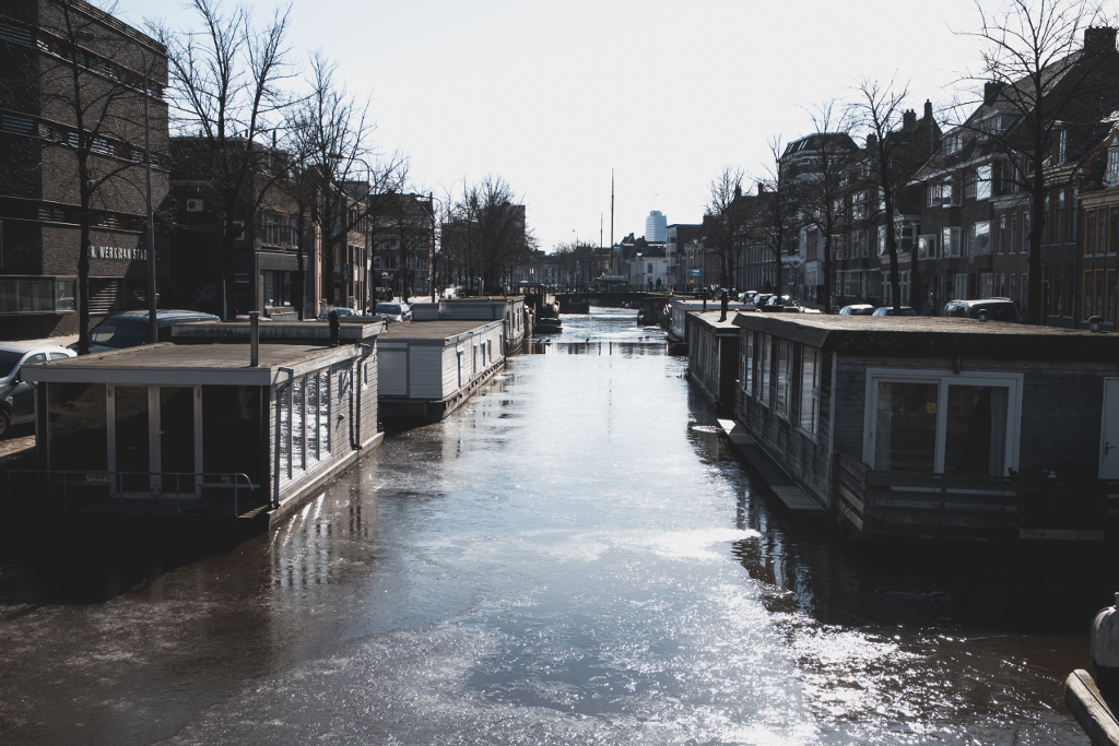 Gracht in Holland