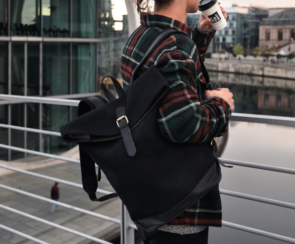 Reisetasche aus Leder