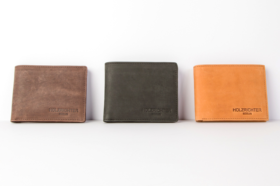 HOLZRICHTER Berlin Men's leather wallets