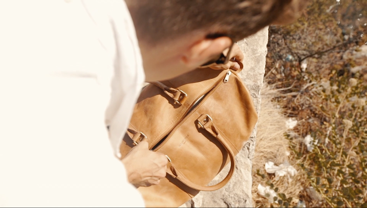 Reisetasche Leder für Italien Urlaub