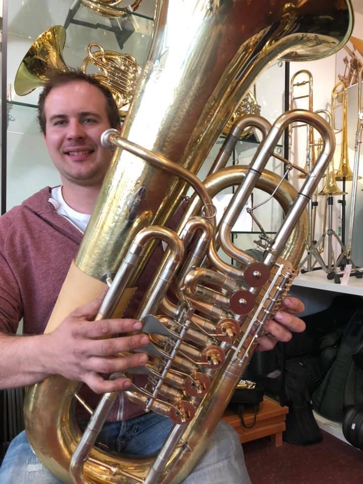 Markus Hiinterdrofer- Grenzlandbrass - Brassego F-Tuba - Big Bertha-6-ventilig-Singingbell