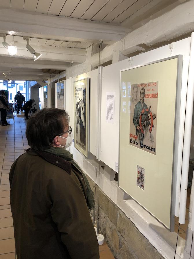 Blick in die Ausstellung im Stadtmuseum Burgdorf