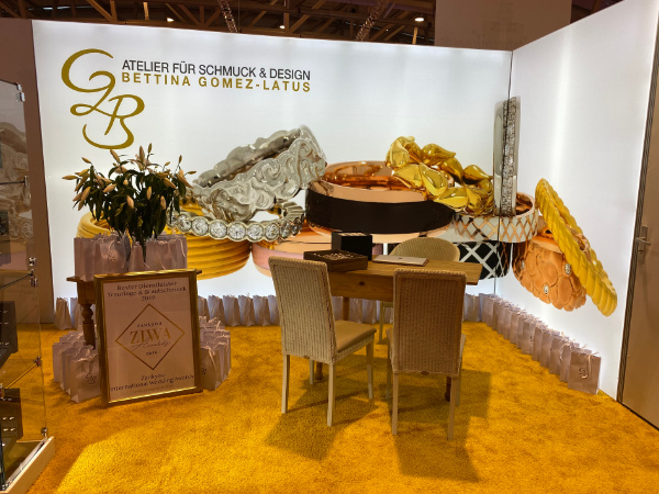 1Karat TrauDich! Frankfurt 2020 Messestand 3