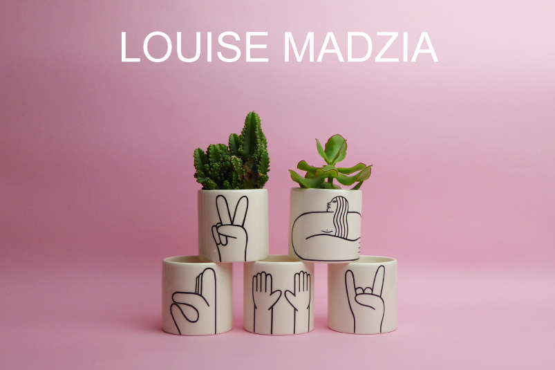 Louise Madzia Keramik Übertopf kaufen online Laden Berlin