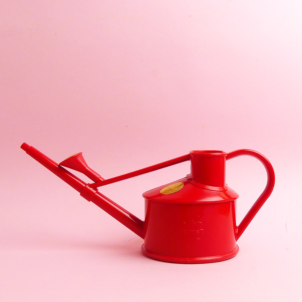 Haws Langley Sprinkler Gießkanne rot