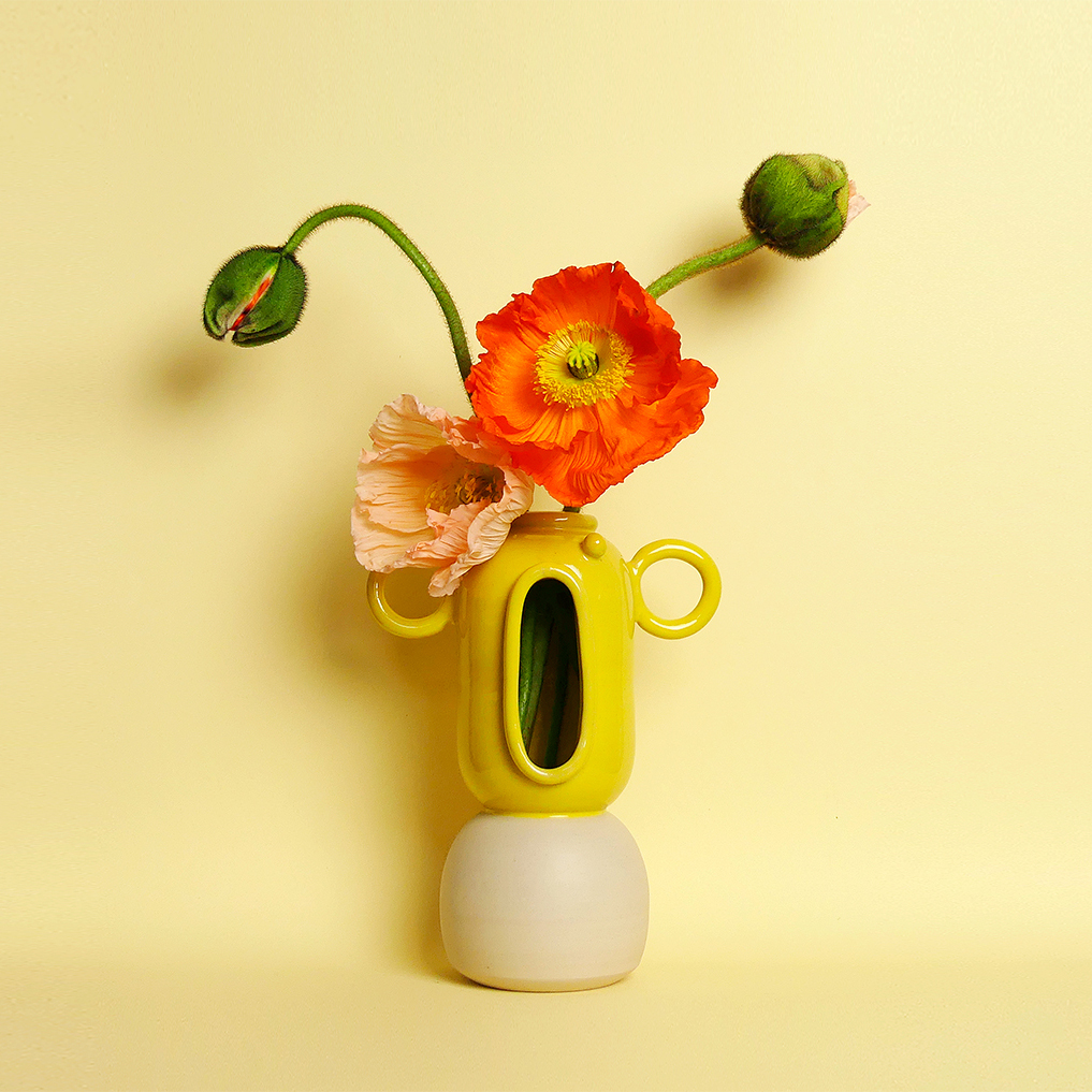 Coucou Vase gelb - The Botanical Room