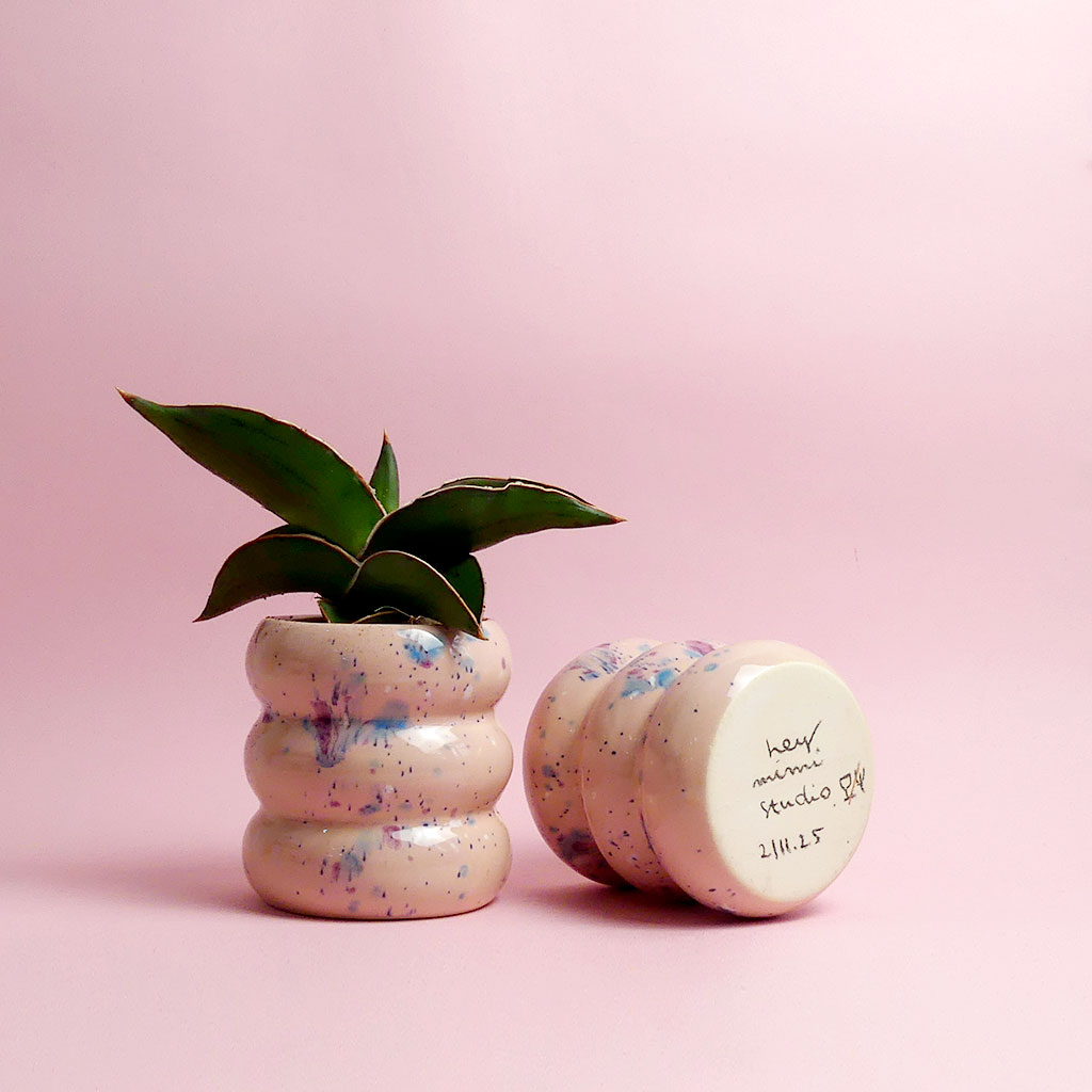 Belly planter rosa von Hey Mimi Studio - The Botanical Room