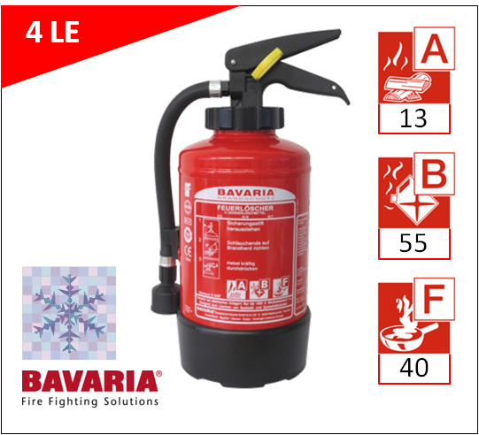 BAVARIA Fettbrand-Feuerlöscher Monsun 3 ABF