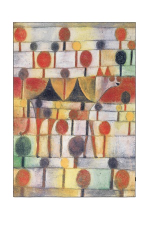 Teppich "Kamel in rhythmischer Baumlandschaft" Paul Klee