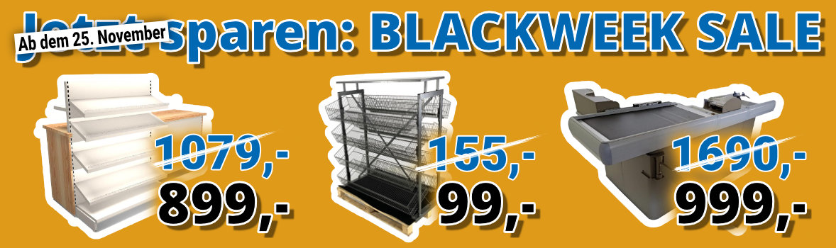 BlackWeekSale bei Ladenregal.shop